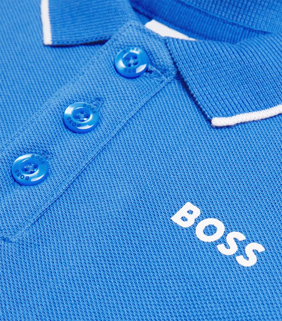 BOSS KIDSWEAR
Cotton Logo Polo Shirt