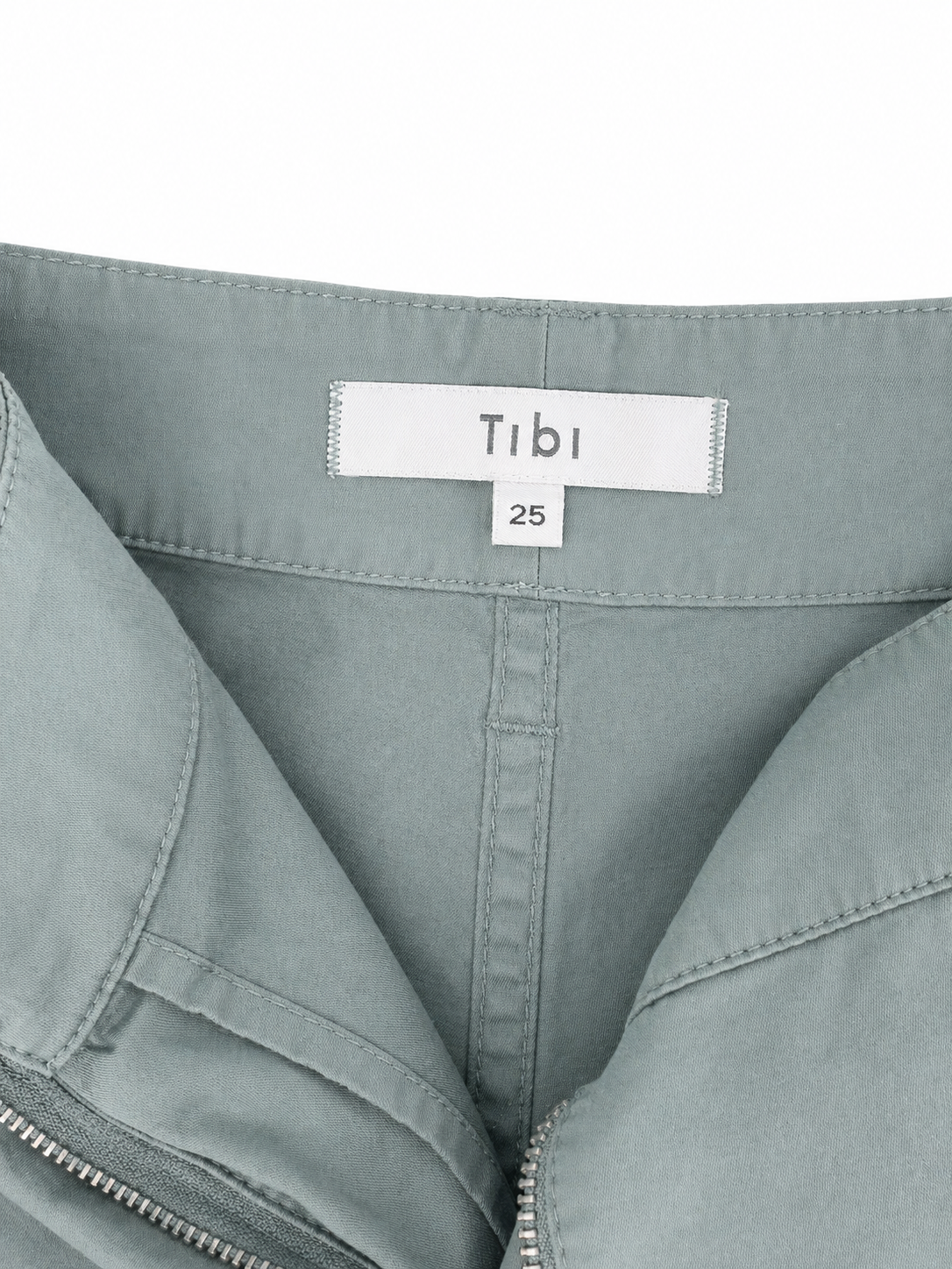 Tibi - Garment Dyed Silky
Cotton Sid Pant