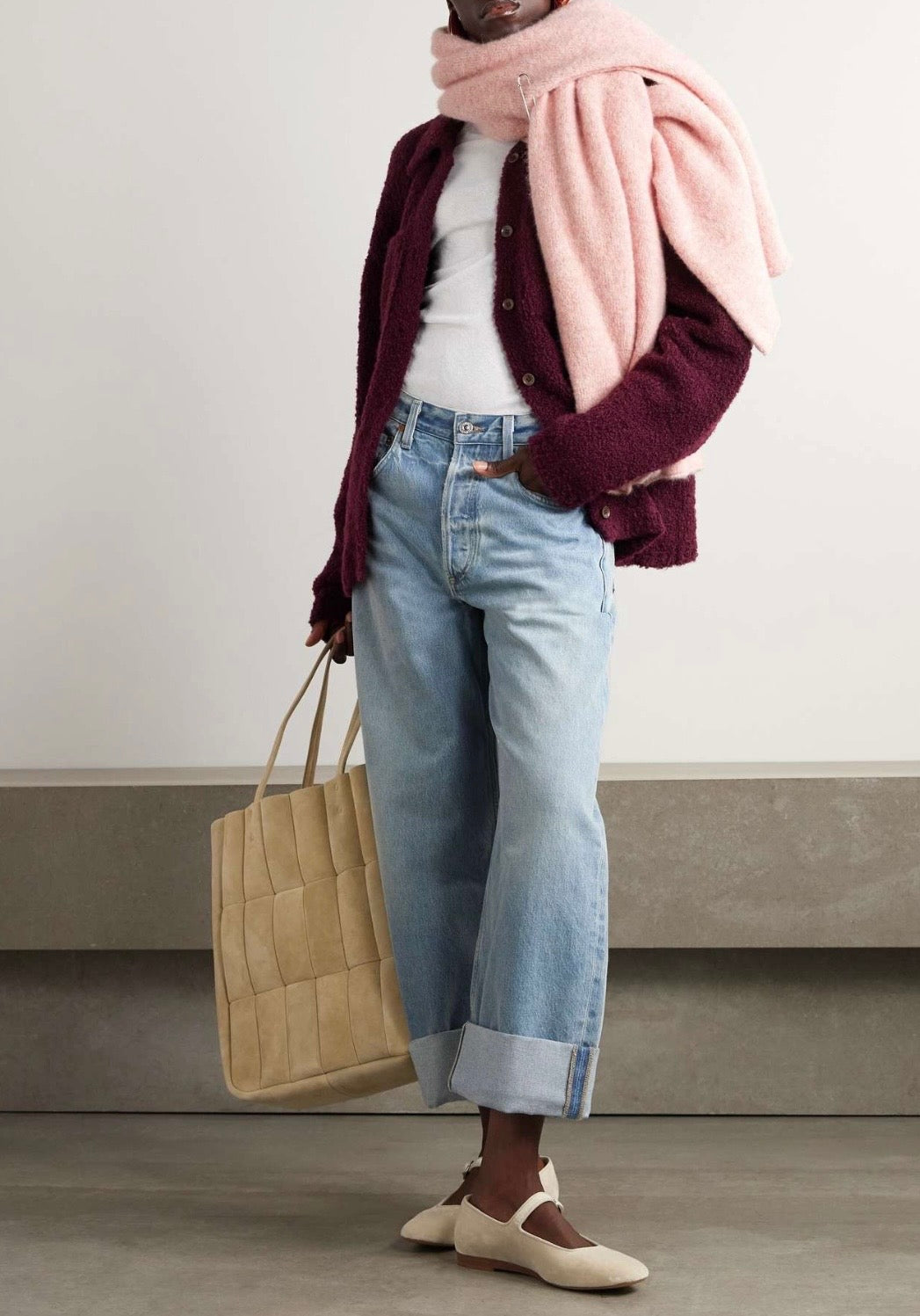 Citizens of Humanity
Ayla Baggy Cuffed Crop Jeans