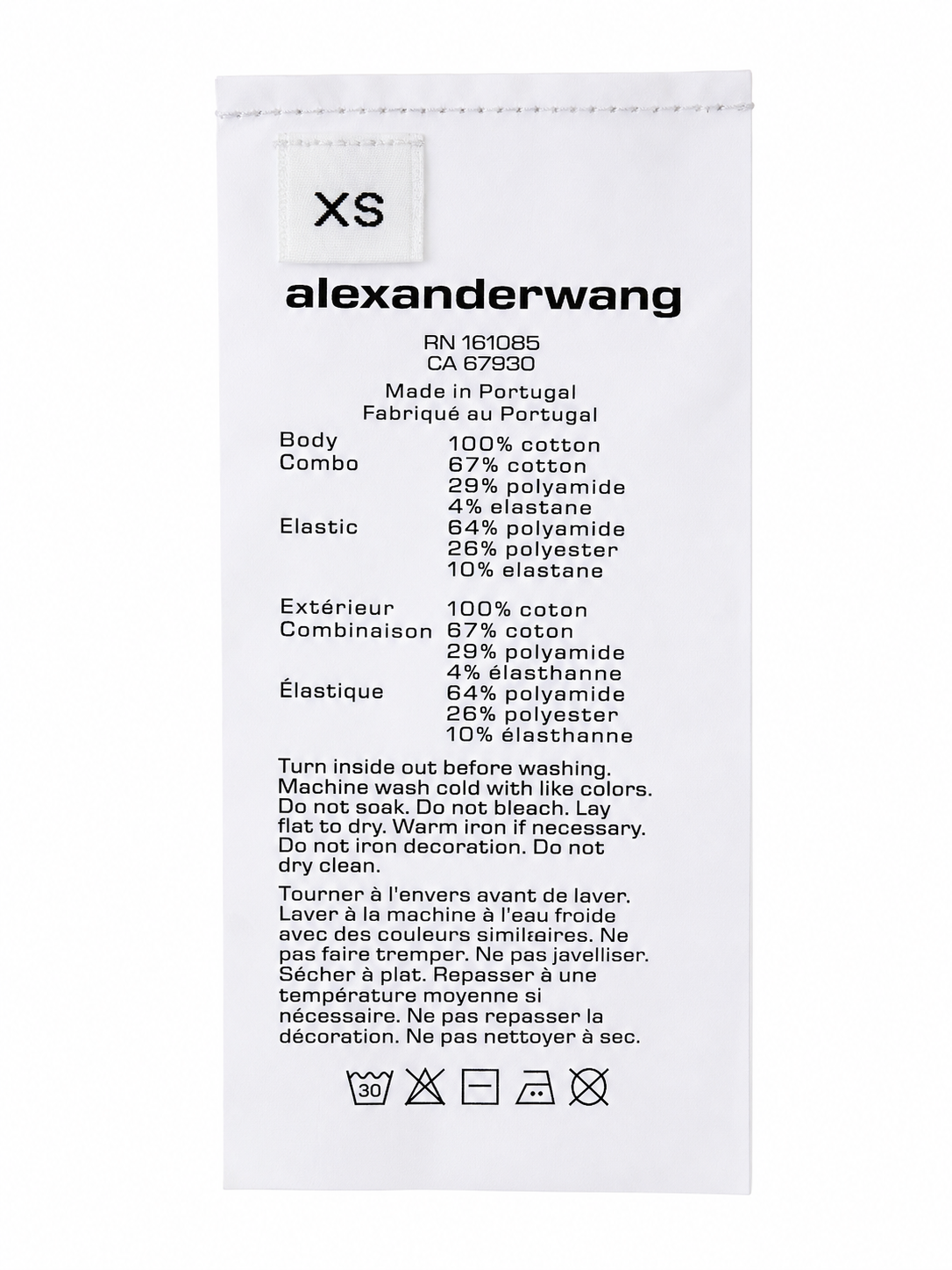 Alexander Wang.t
Wide-leg Sweatpants in Cotton Terry