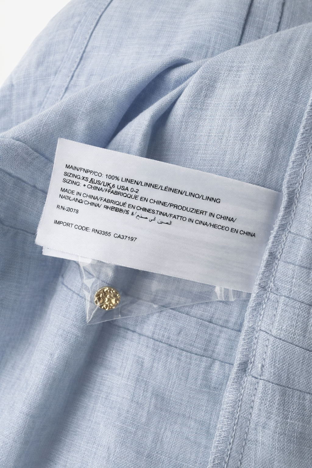Keepsake The Label
Medallion Mini Dress in Linen
