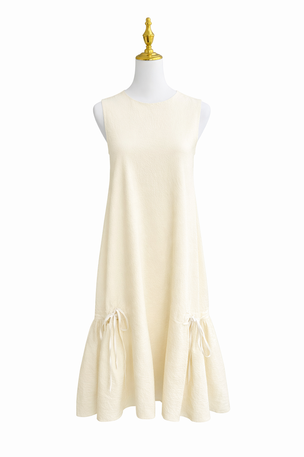 Victoria, Victoria Beckham       Flounce-Hem Shift Dress