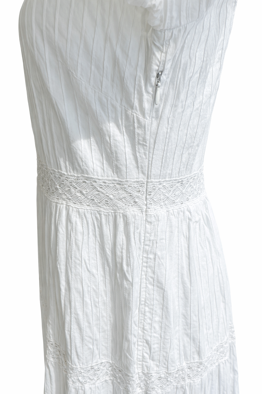Michael Kors Corded Cotton & Sequined Lace Midi Dress