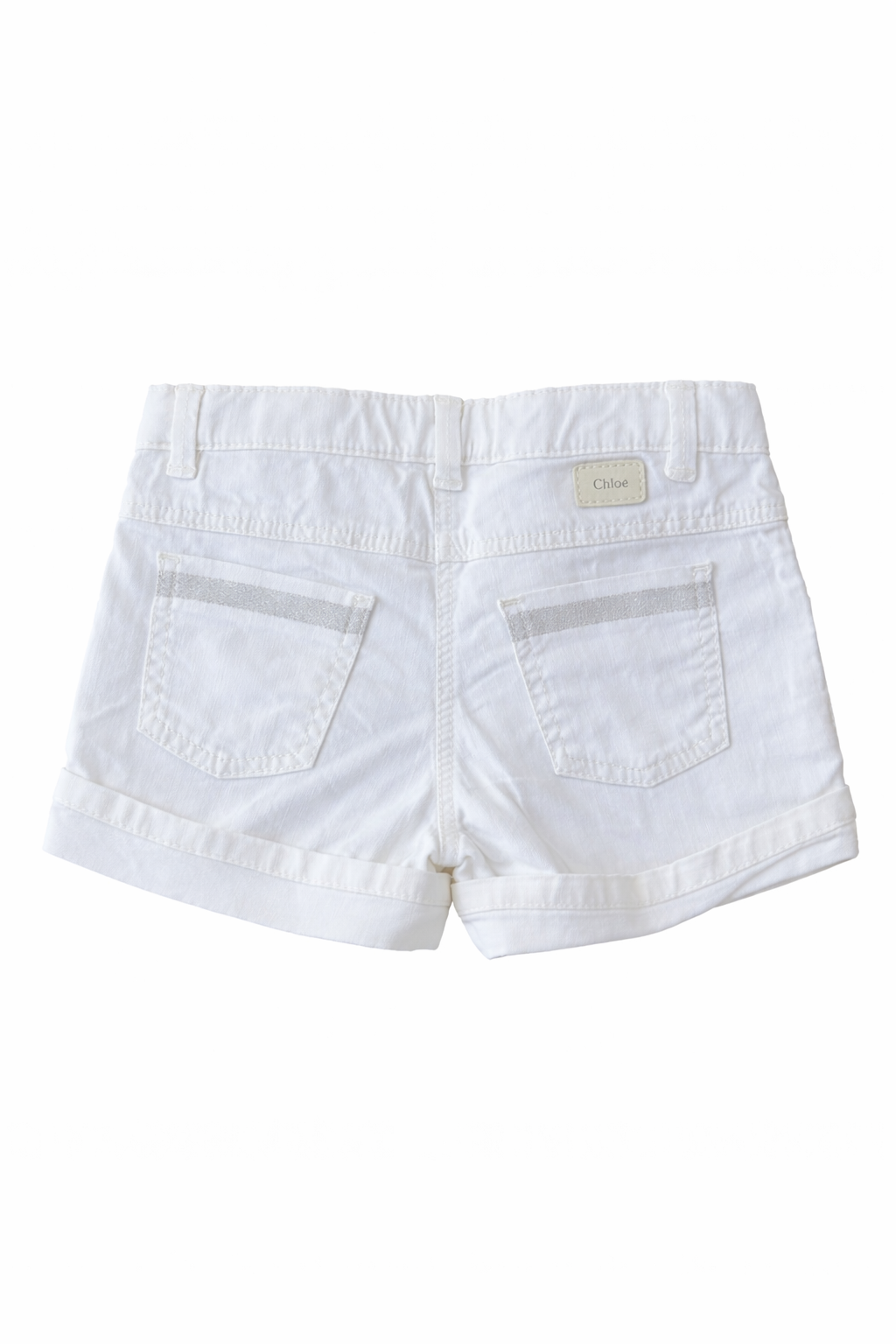 Chloé White Girls Shorts
