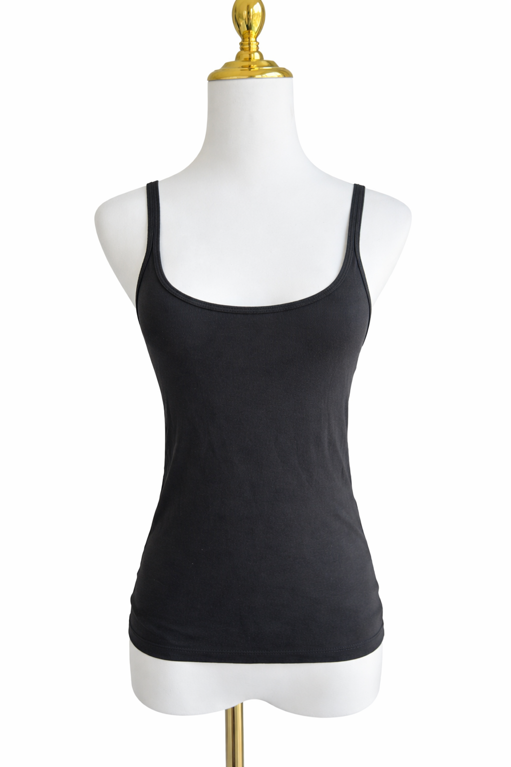 ST. AGNI                                      Organic Cotton Slim Scoop Tank
