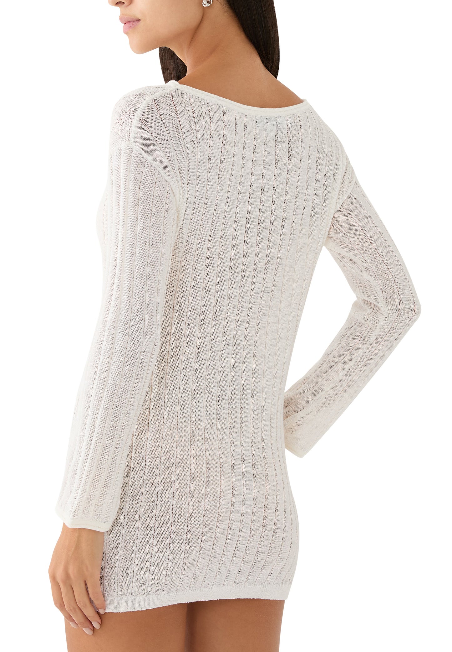 SOLID & STRIPED
Nicki Ribbed Knit Dress