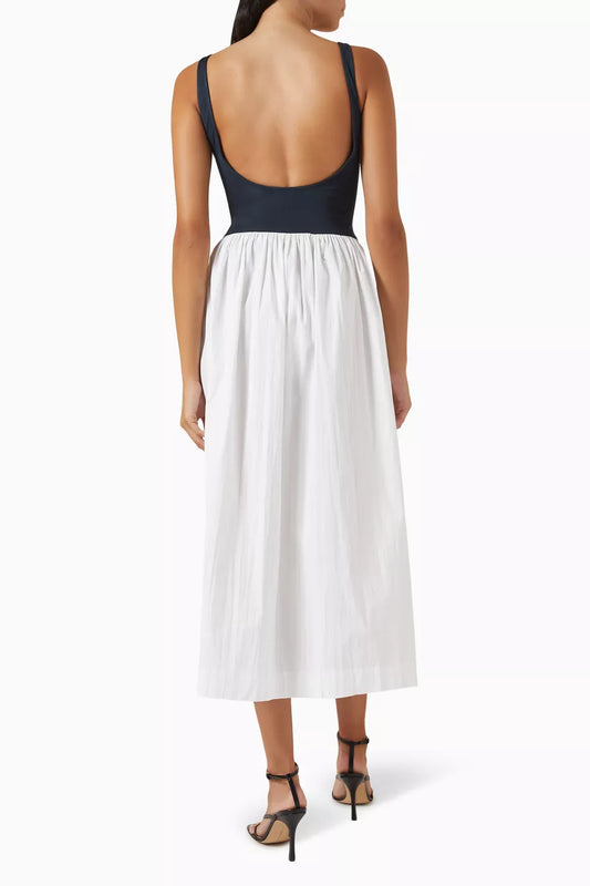 Solid & Striped
The Samantha Midi Dress in Cotton