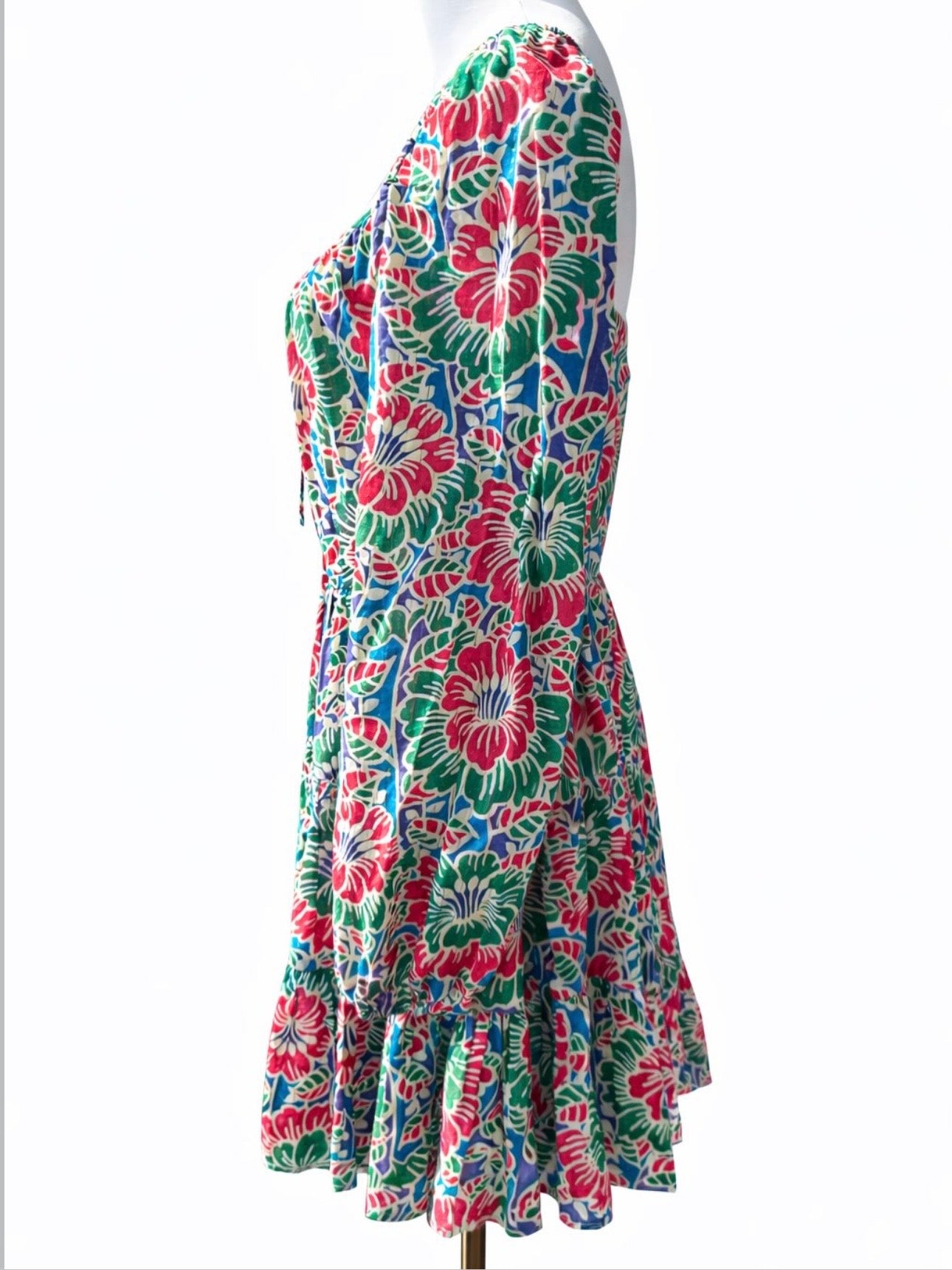 Rixo
Roxy Gathered Mini Dress