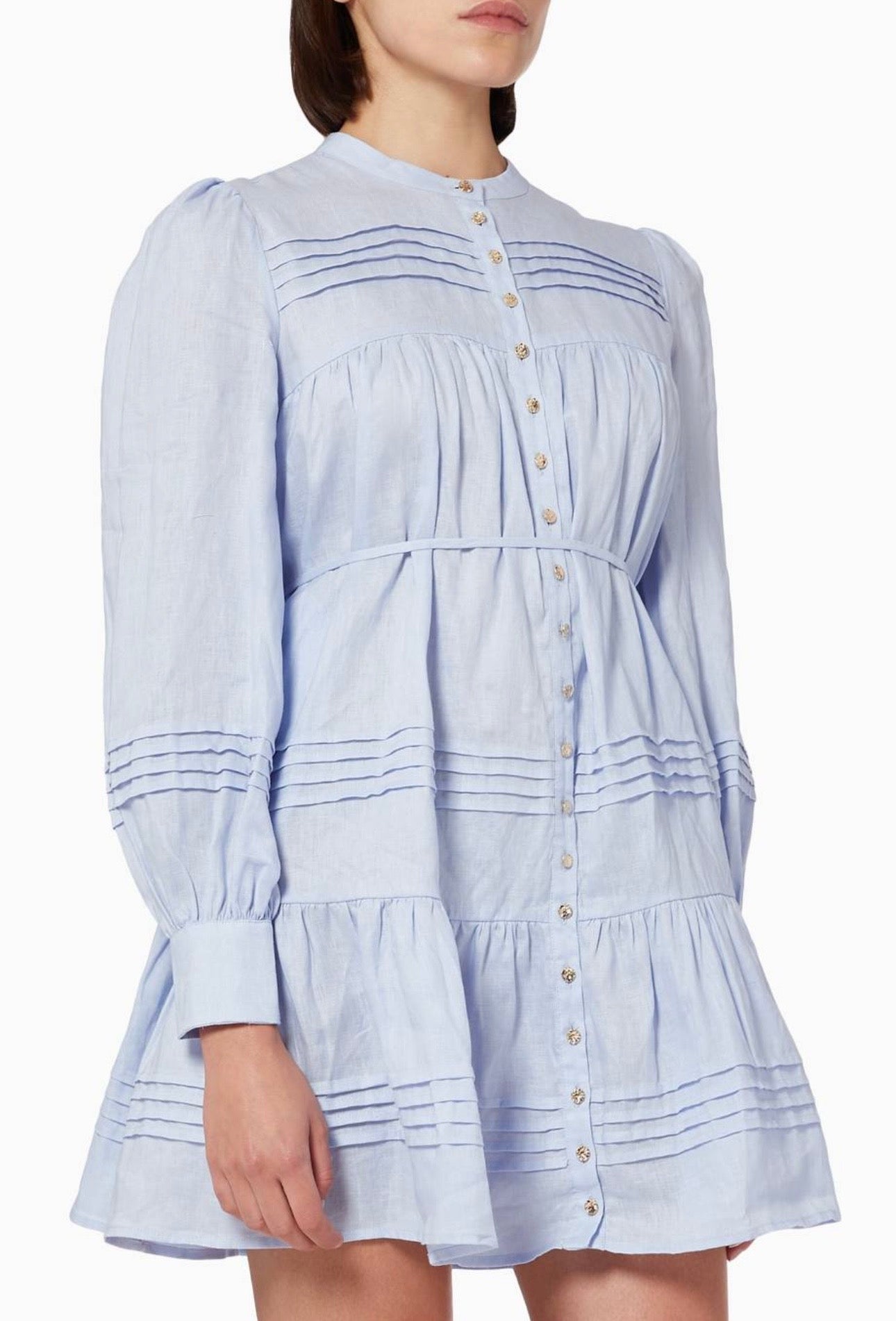 Keepsake The Label
Medallion Mini Dress in Linen