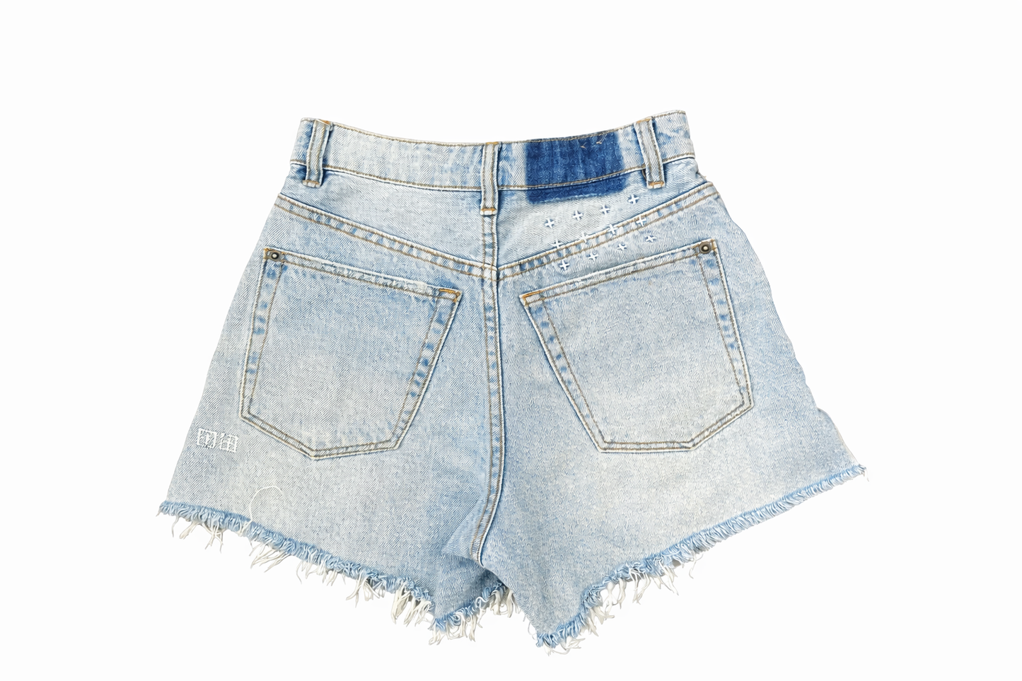 KSUBI | RISE N HI ROLLIN - DENIM SHORTS