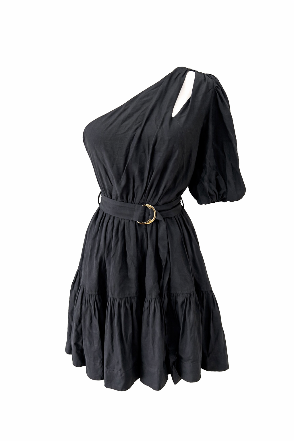 SIMKHAI- Silvana Mini Dress in Black