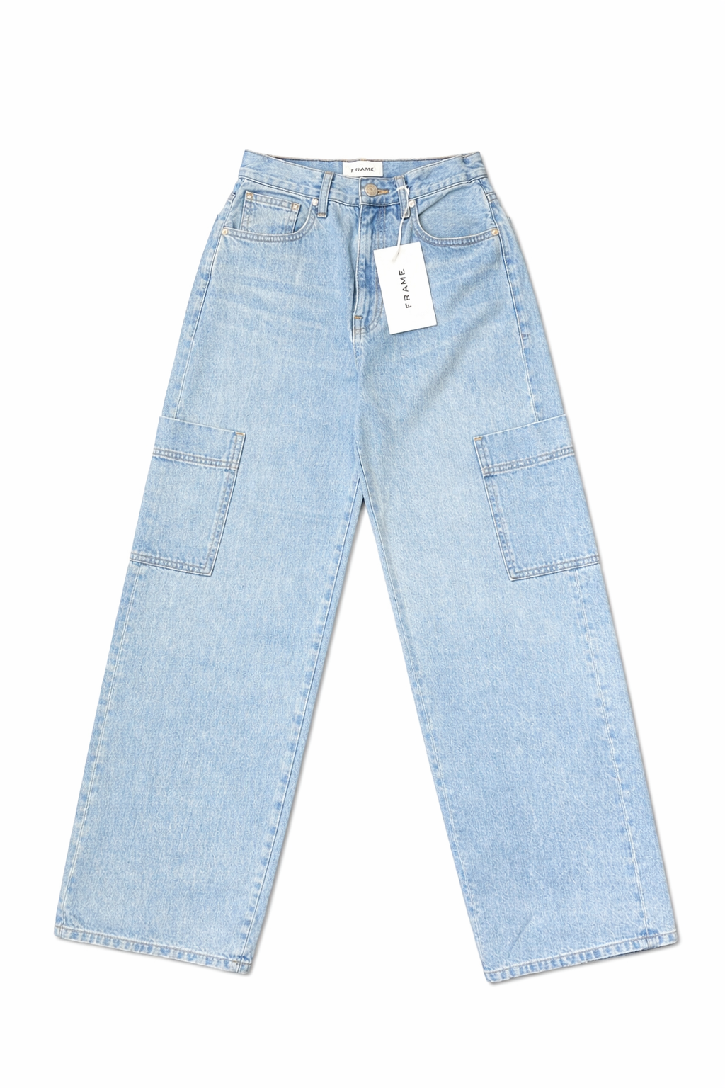 Frame Le Pixie High Waist Side Pocket Baggy Jeans