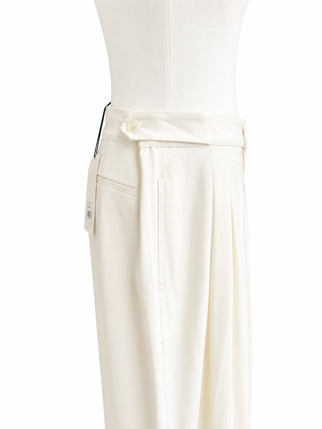 St Agni
Adjustable Wide-leg Pants in Wool Blend