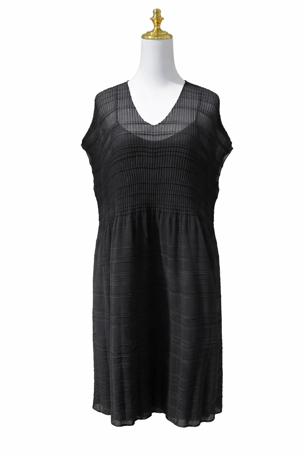 LAFAYETTE 148 NEW YORK
Giulia Oversized Asymmetrical Plissé-Chiffon
Midi Dress