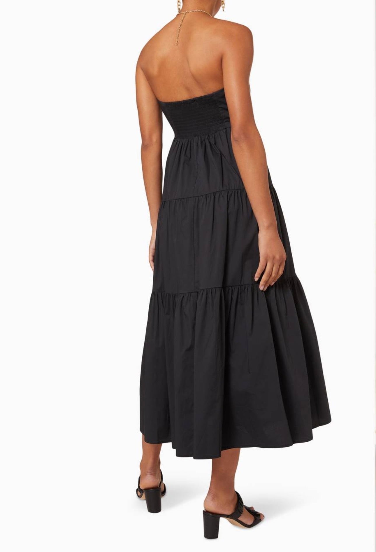 Staud
Elroy Midi Dress in Cotton Poplin