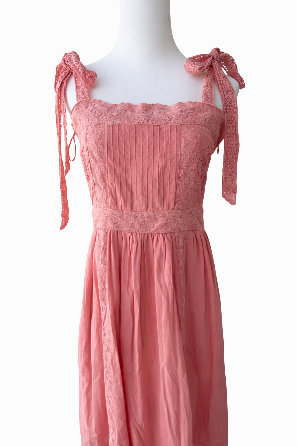 LoveShackFancy Ayala Dress in Peach
Blossom