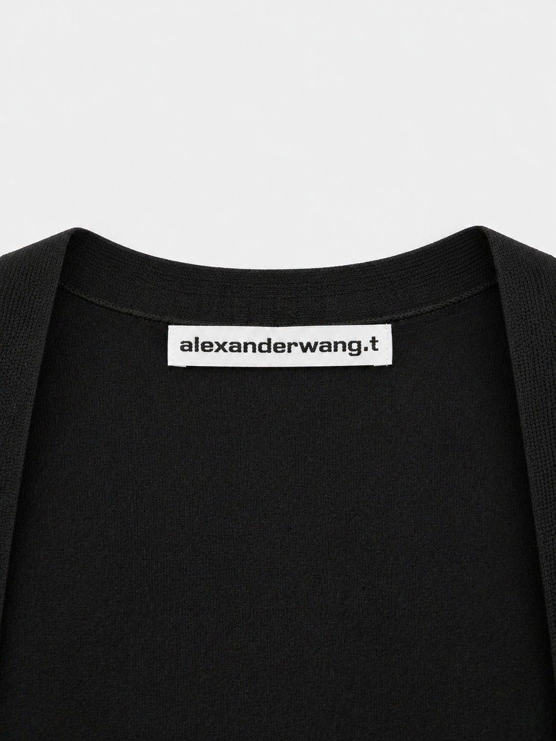 Alexander Wang.t
Logo Jacquard Top in Bodycon Knit