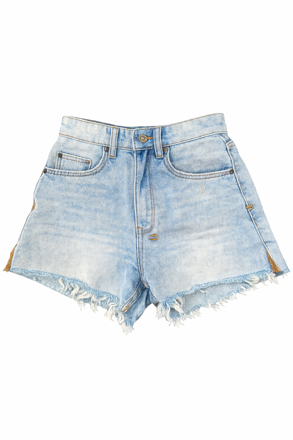 KSUBI | RISE N HI ROLLIN - DENIM SHORTS
