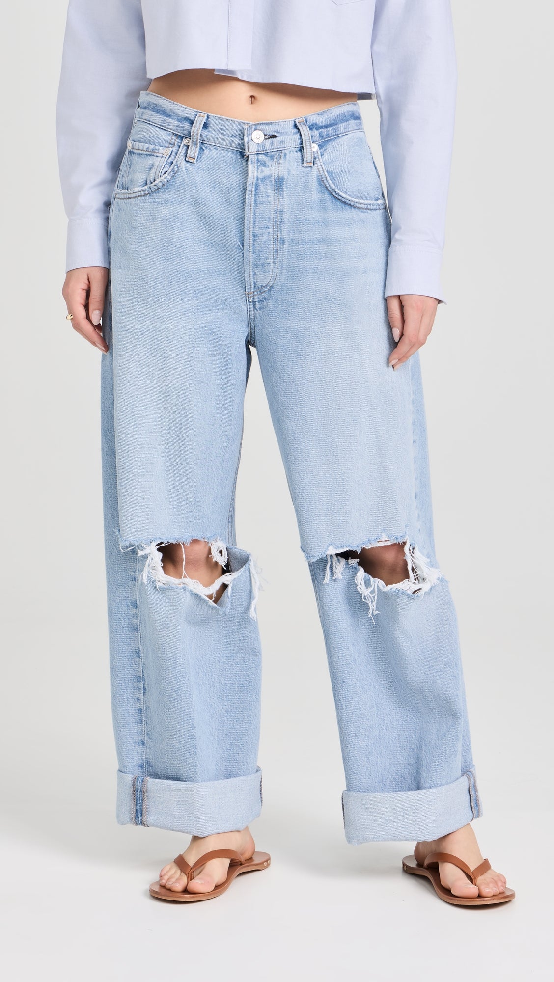 Citizens of Humanity
Ayla Baggy Cuffed Crop Jeans