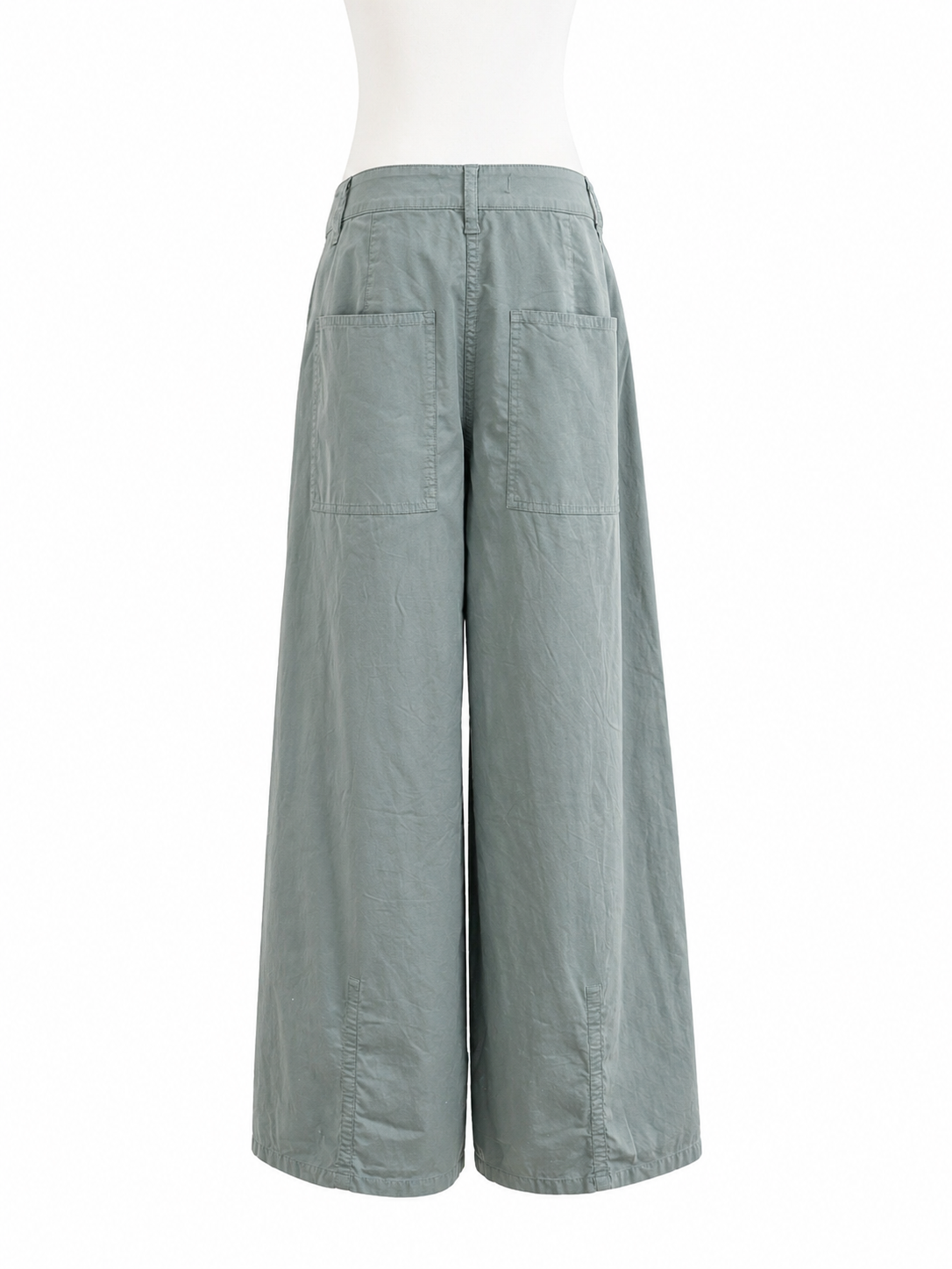 Tibi - Garment Dyed Silky
Cotton Sid Pant