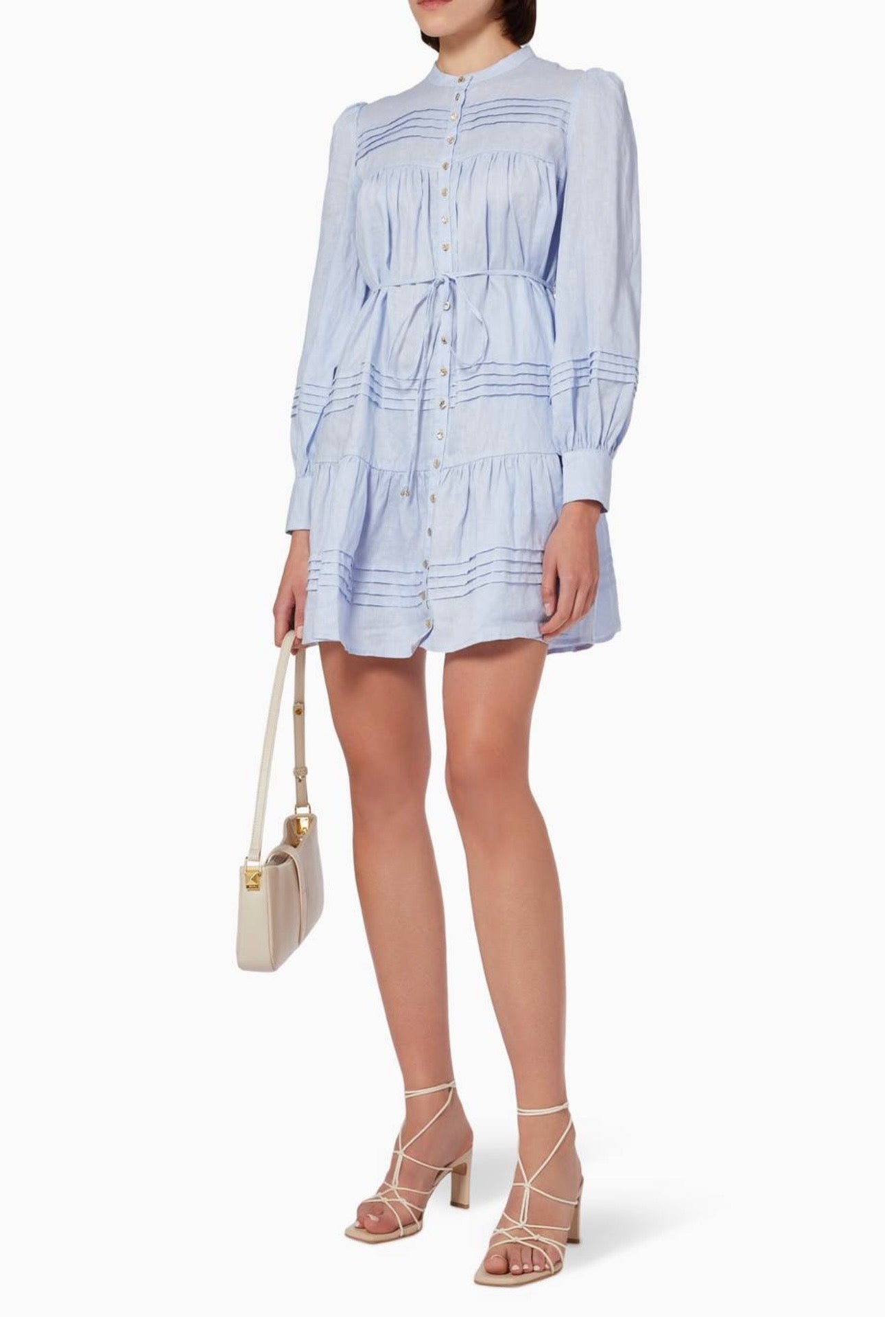 Keepsake The Label
Medallion Mini Dress in Linen