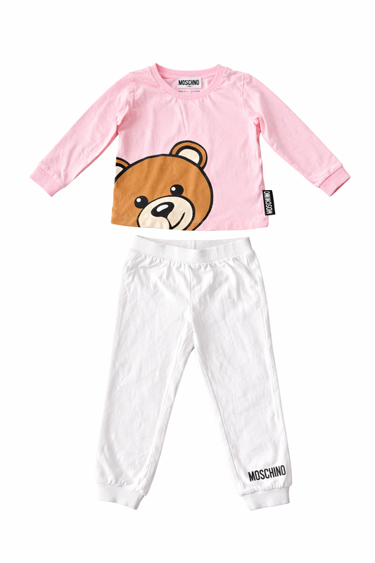 Moschino
Teddy Bear Print T-shirt & Pants, Set of 2 in Cotton