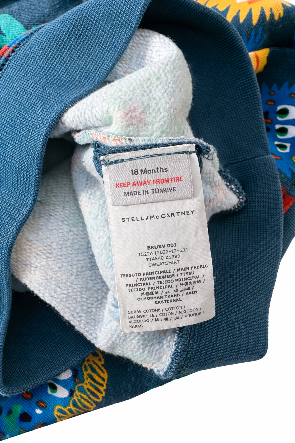 Stella McCartney
Monster-print Sweatshirt in Organic Cotton