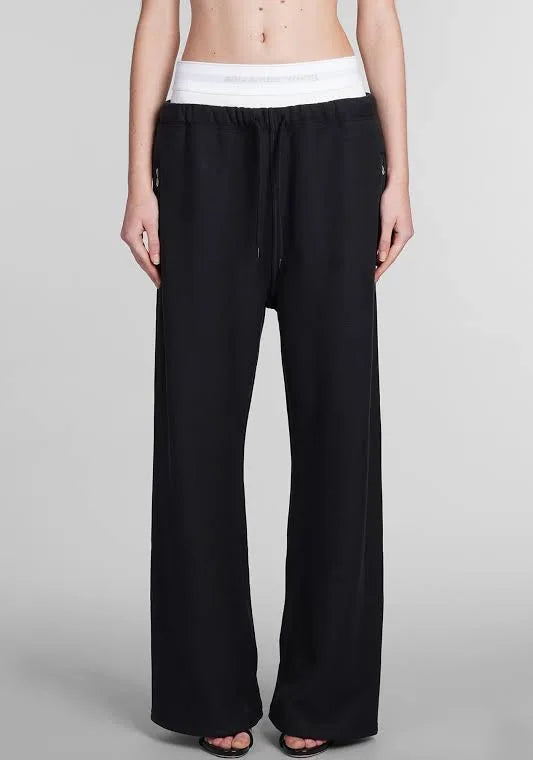 Alexander Wang.t
Wide-leg Sweatpants in Cotton Terry