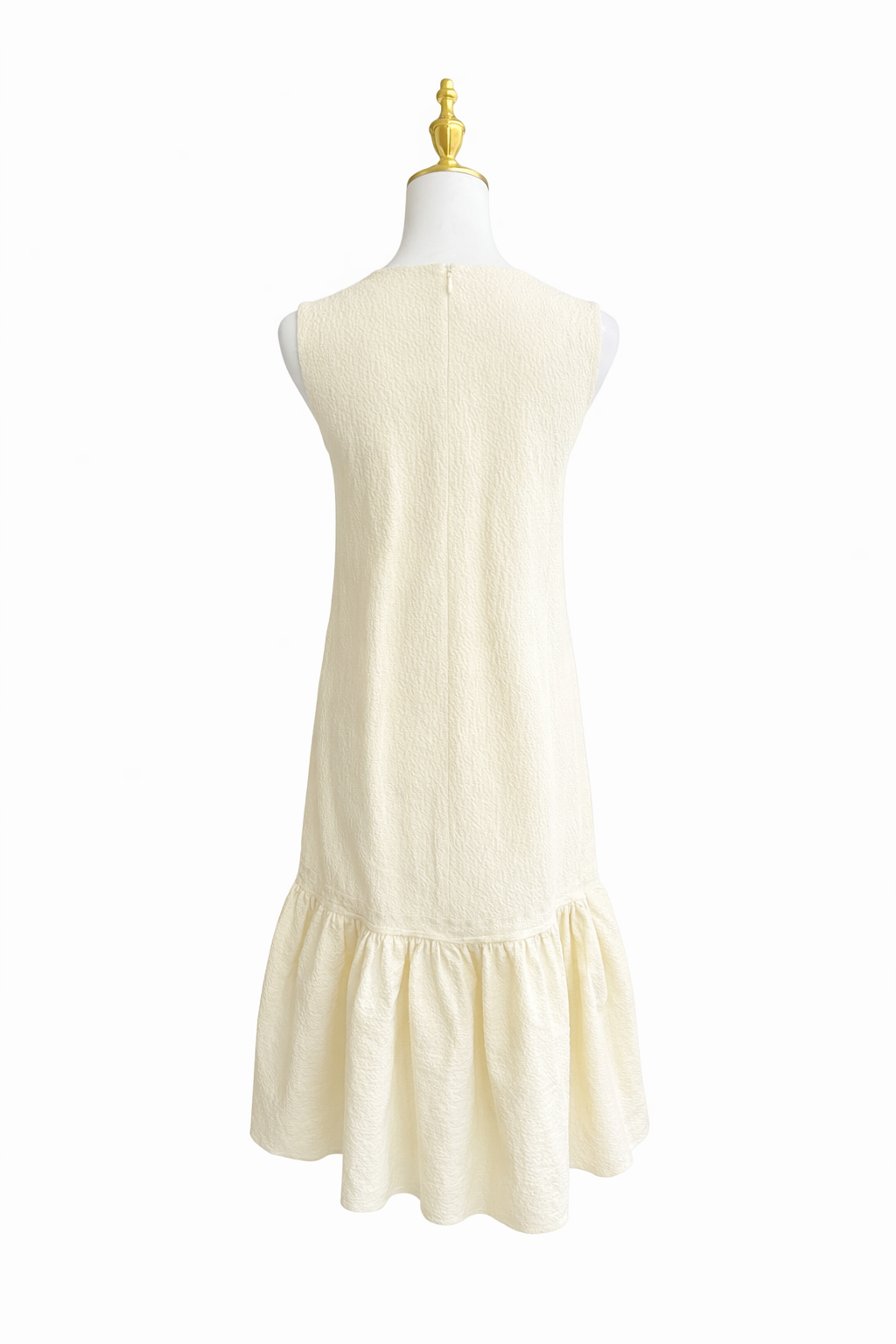 Victoria, Victoria Beckham       Flounce-Hem Shift Dress