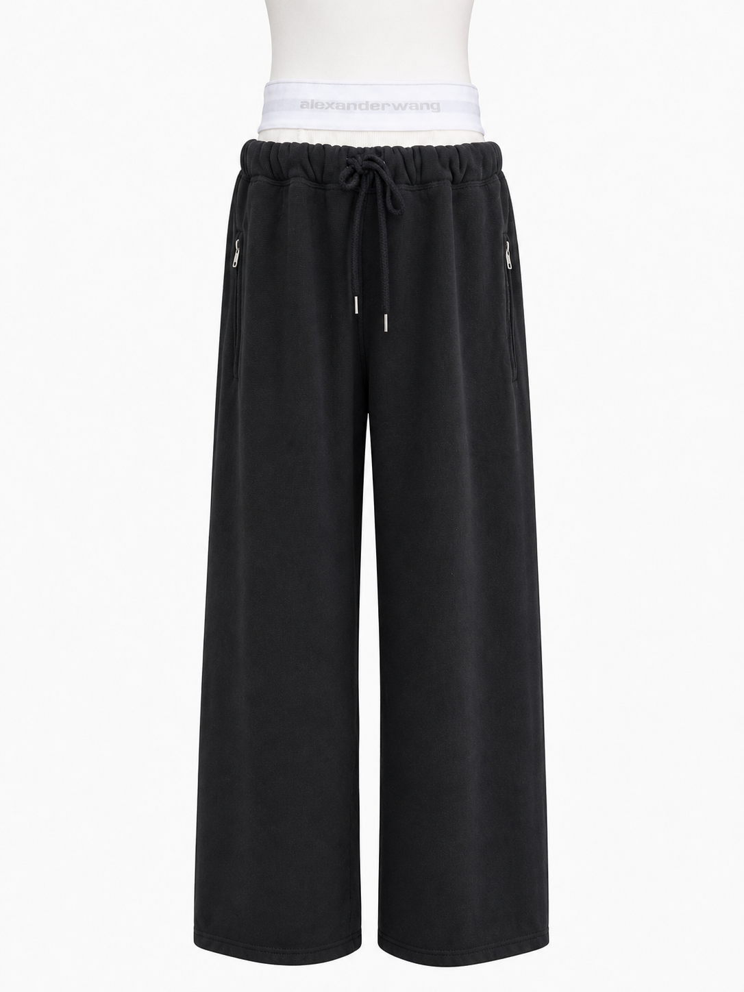 Alexander Wang.t
Wide-leg Sweatpants in Cotton Terry