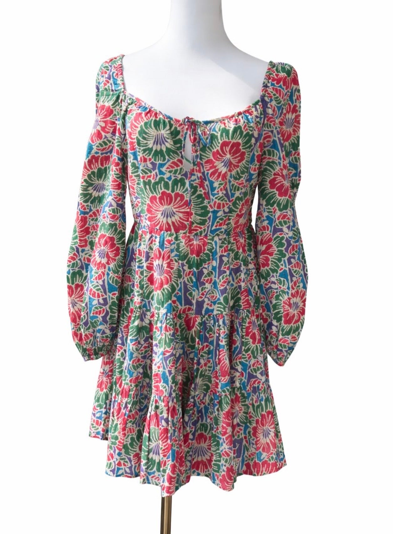 Rixo
Roxy Gathered Mini Dress