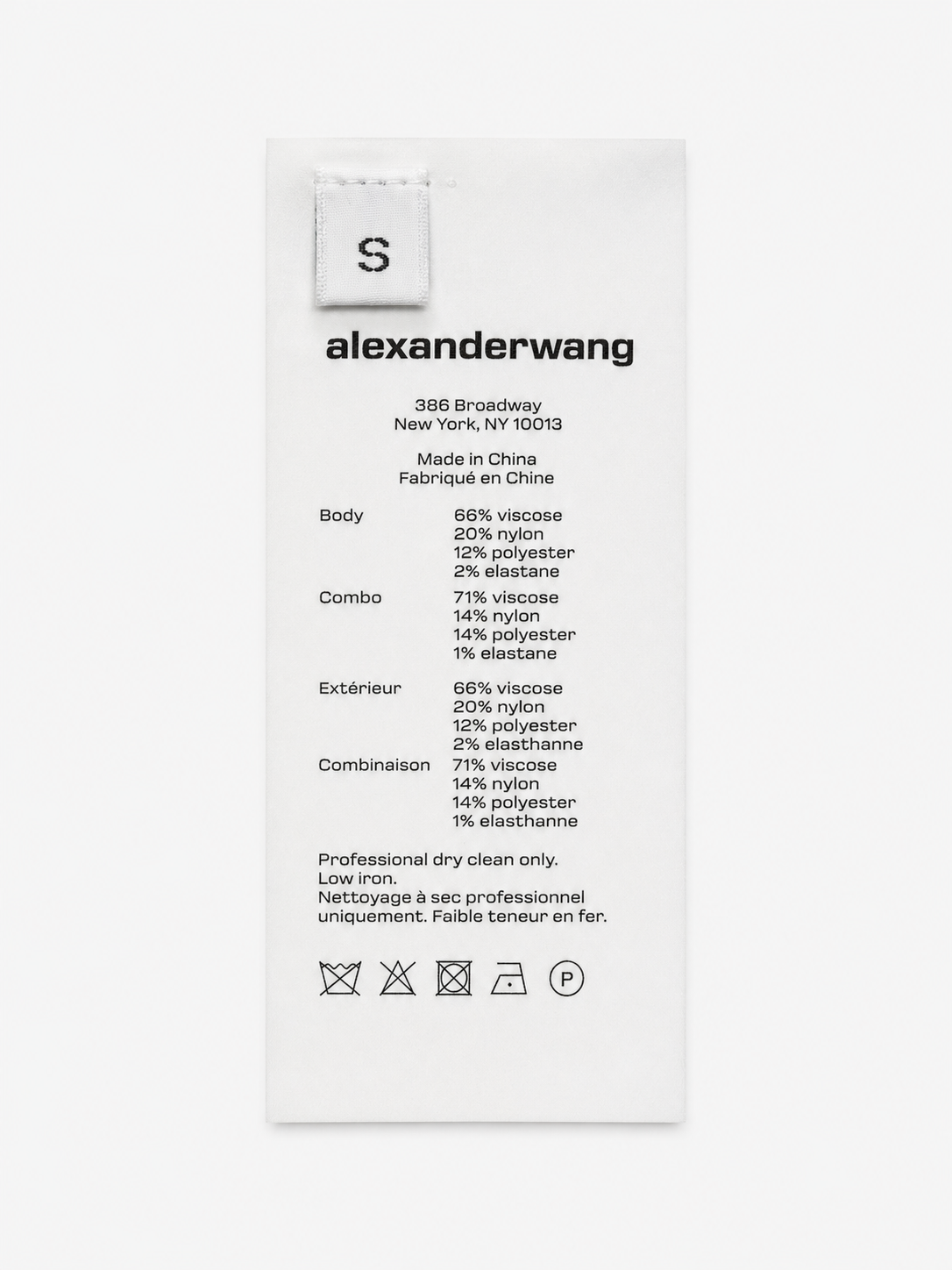 Alexander Wang.t
Logo Jacquard Top in Bodycon Knit