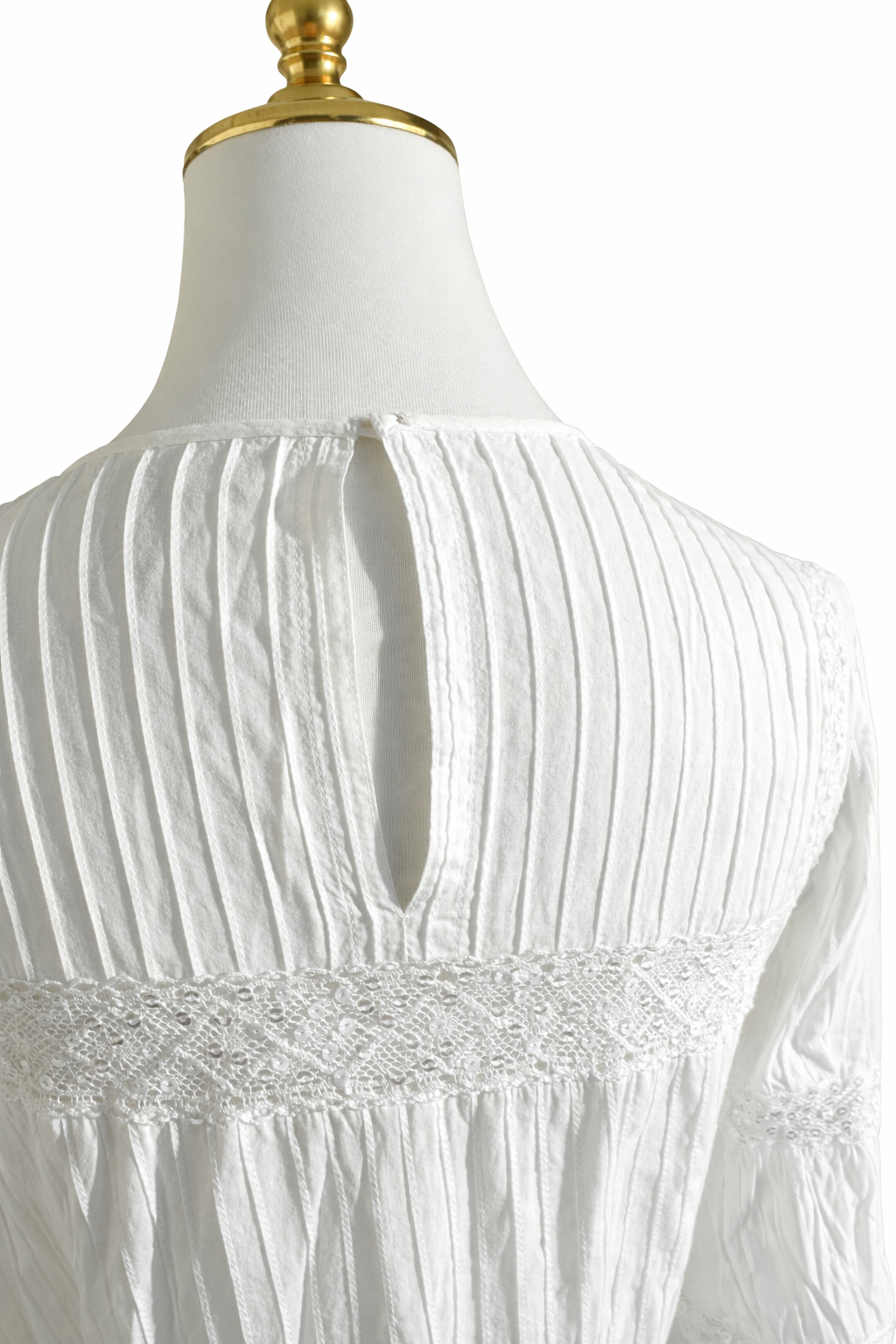 Michael Kors Corded Cotton & Sequined Lace Midi Dress