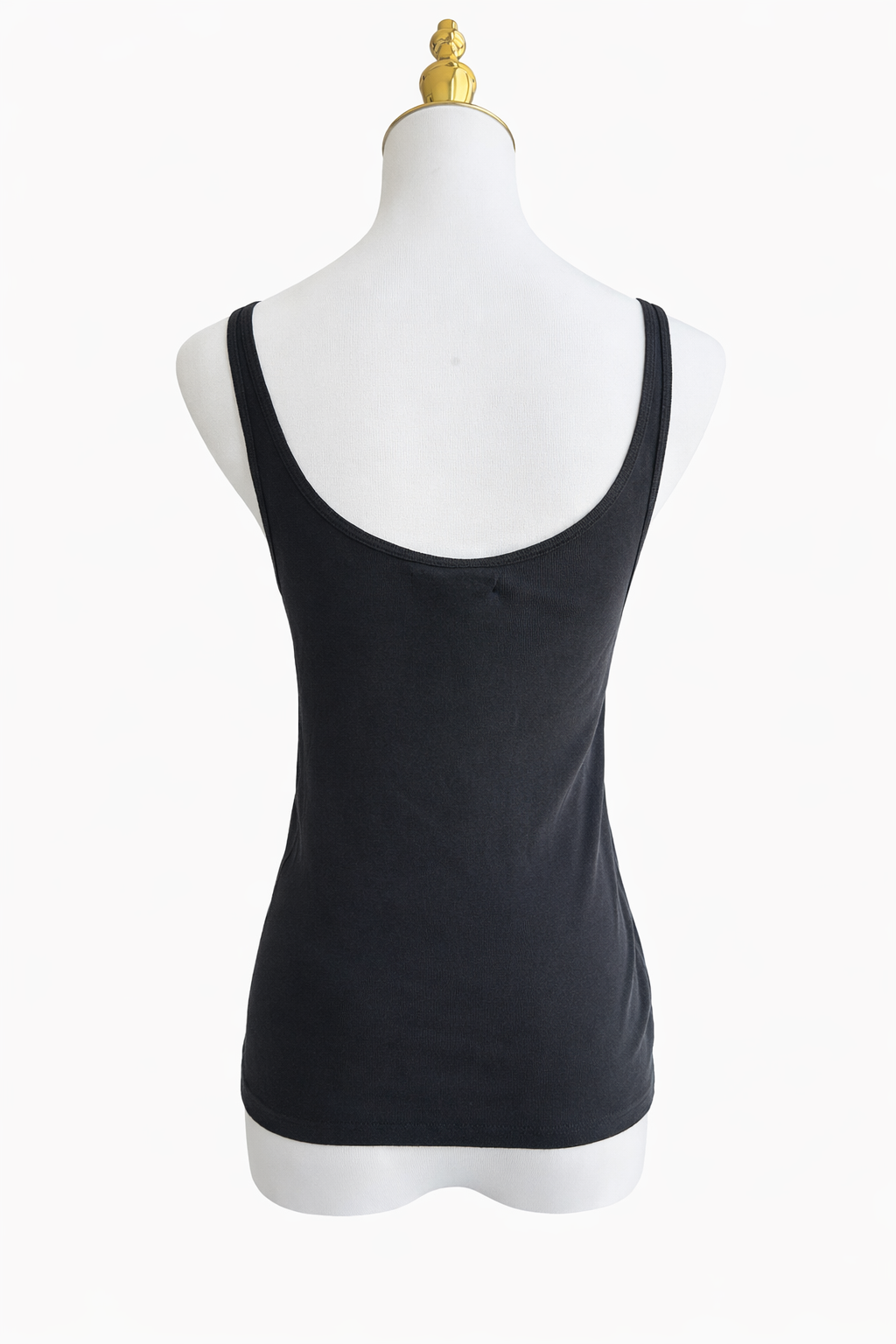 ST. AGNI                                      Organic Cotton Slim Scoop Tank