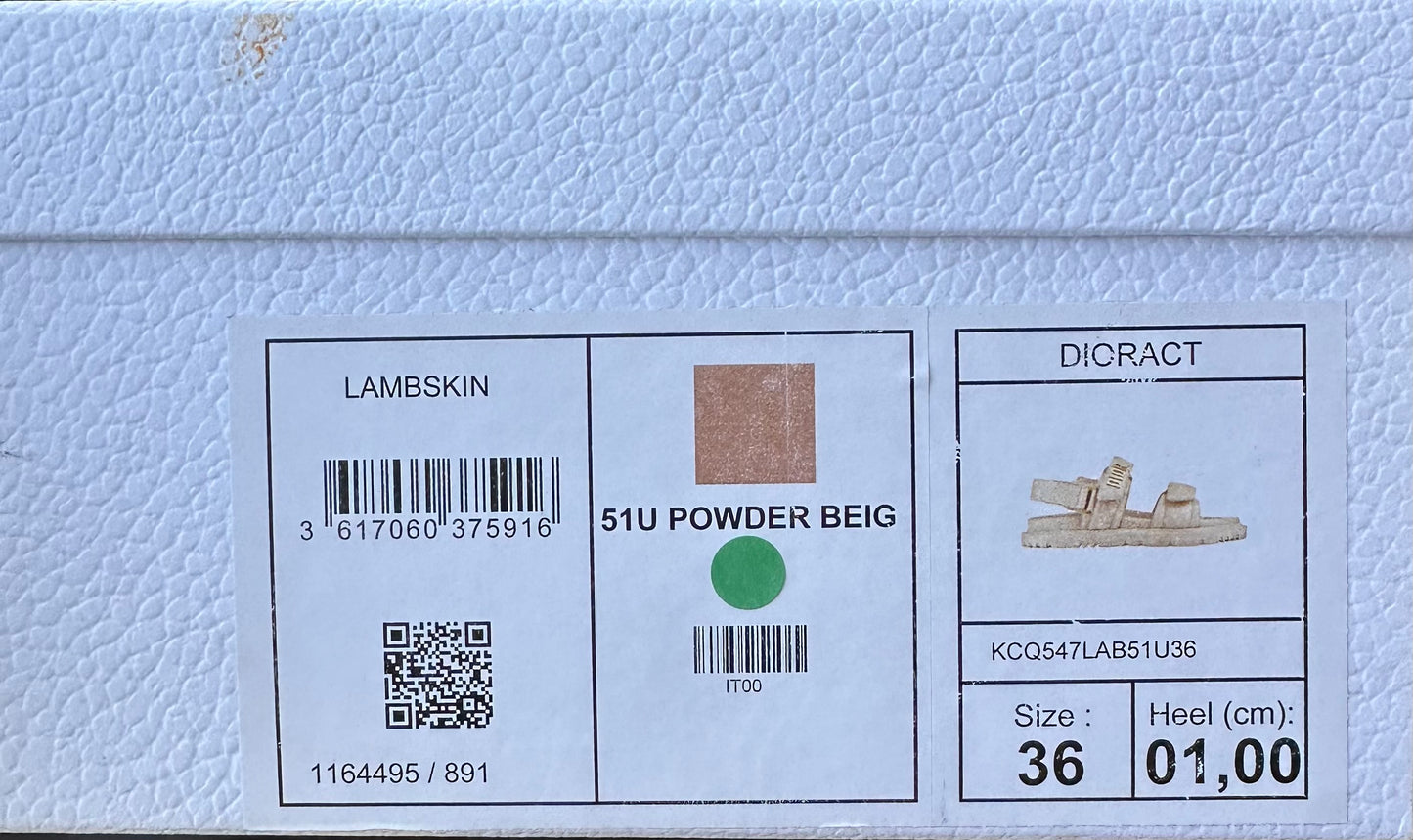 Dior - Dioract Sandal
Powder Beige Lambskin