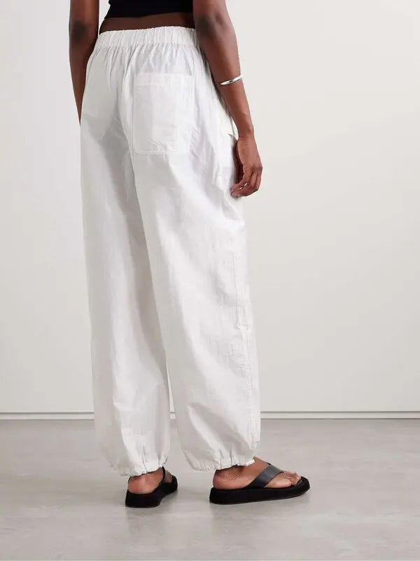 Wardrobe.NYC
Beach Wide-leg Pants in Cotton-blend