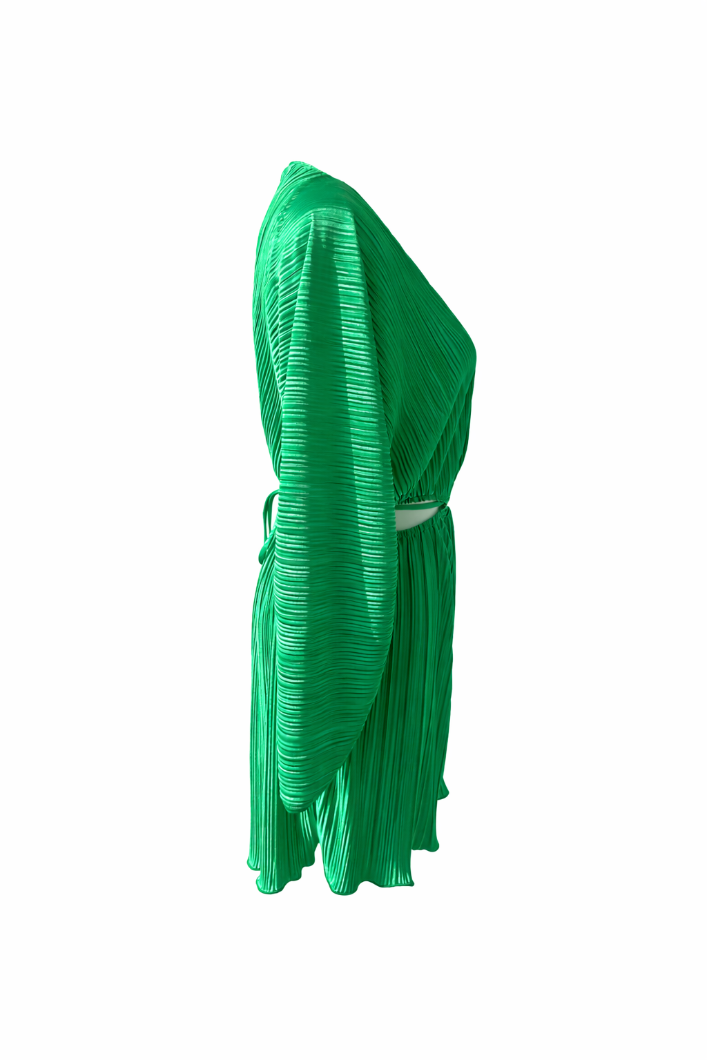 GOOD AMERICAN-Always Fits Plissé Sculpted Dress