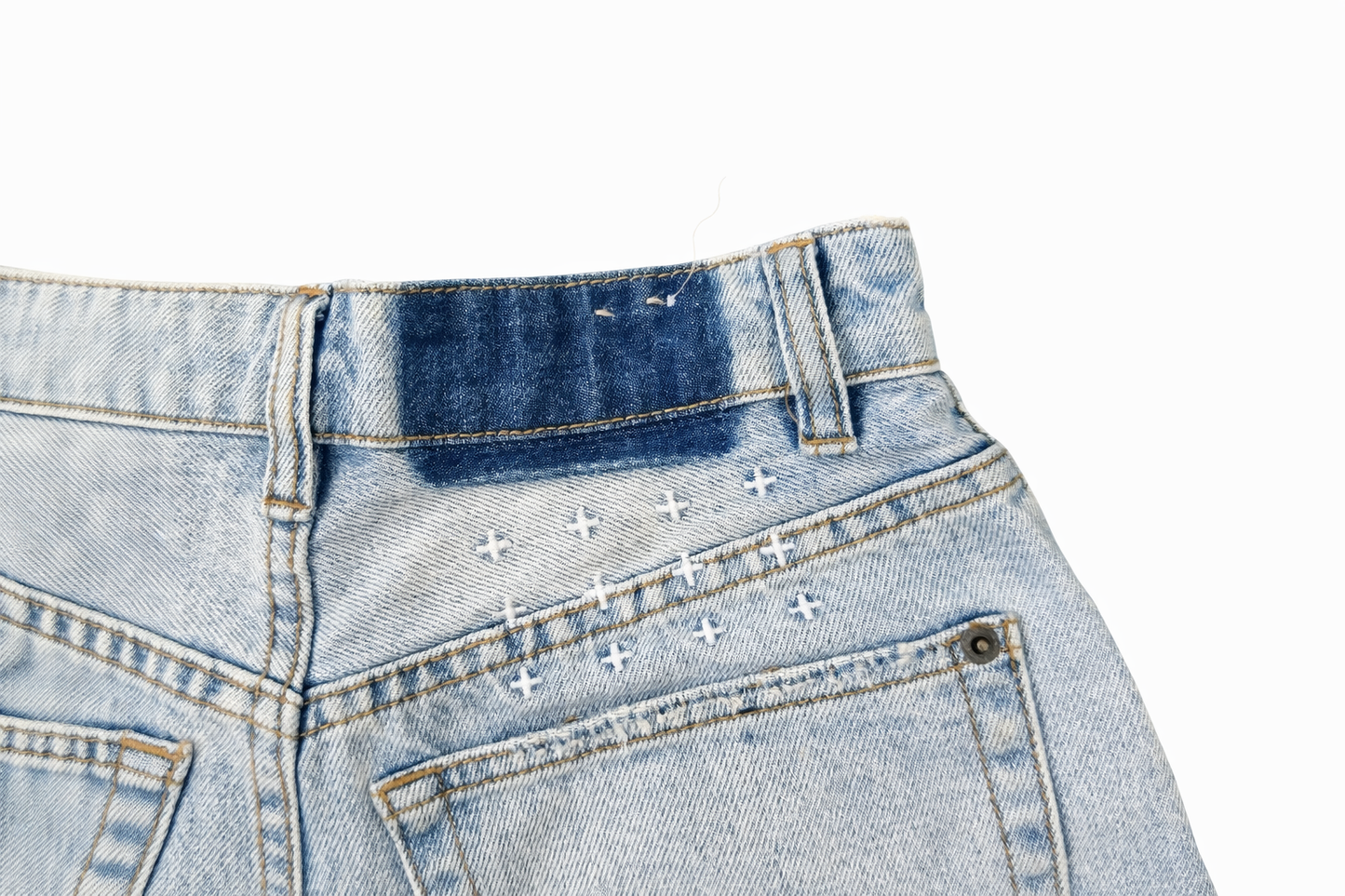 KSUBI | RISE N HI ROLLIN - DENIM SHORTS