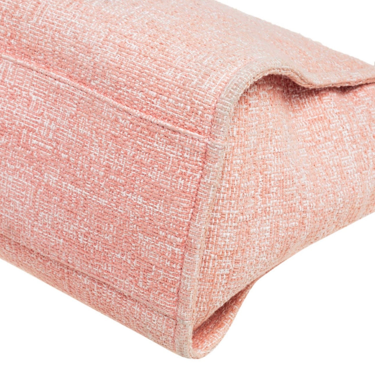 Chanel
Pink Canvas and Leather Large Deauville Shopper Tote