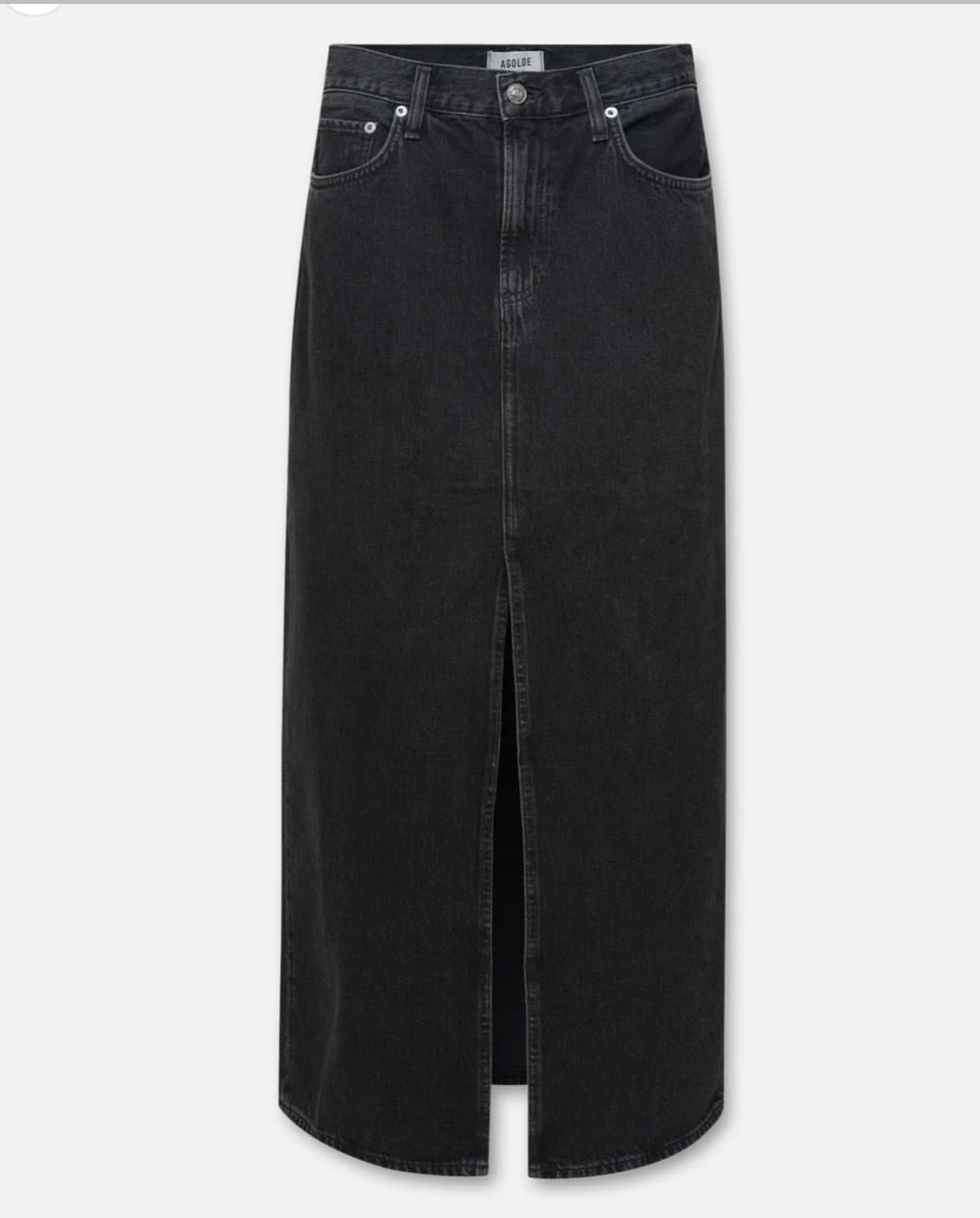 AGOLDE - Leif Organic Denim Maxi Skirt
