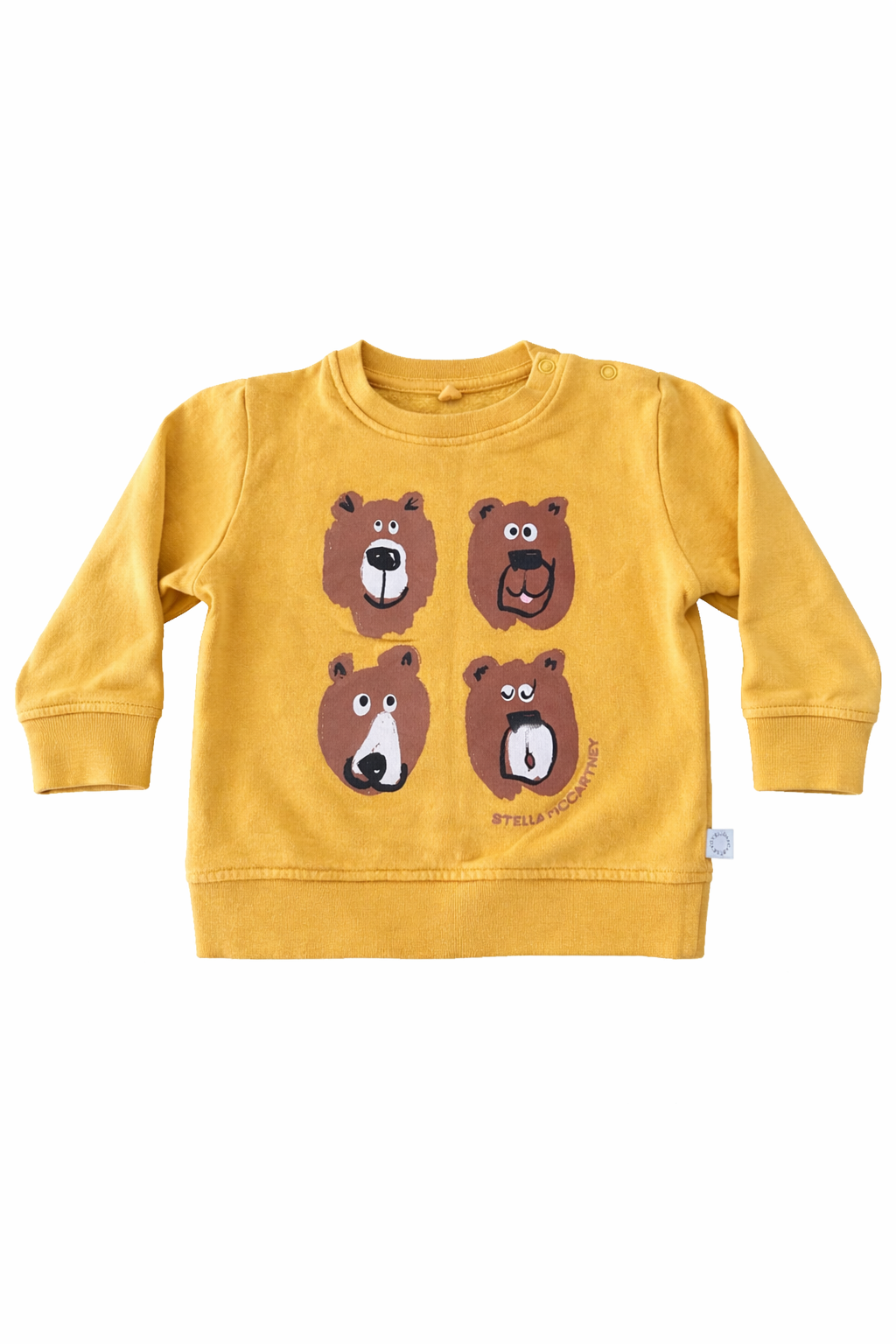 Stella McCartney
Bear Print Sweatshirt in Organic Cotton