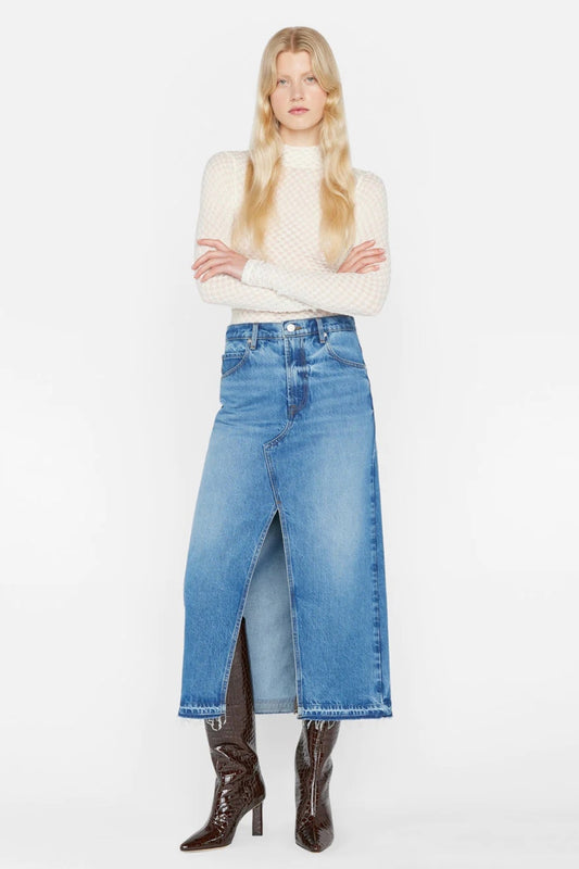 Frame
Midaxi Skirt in Denim