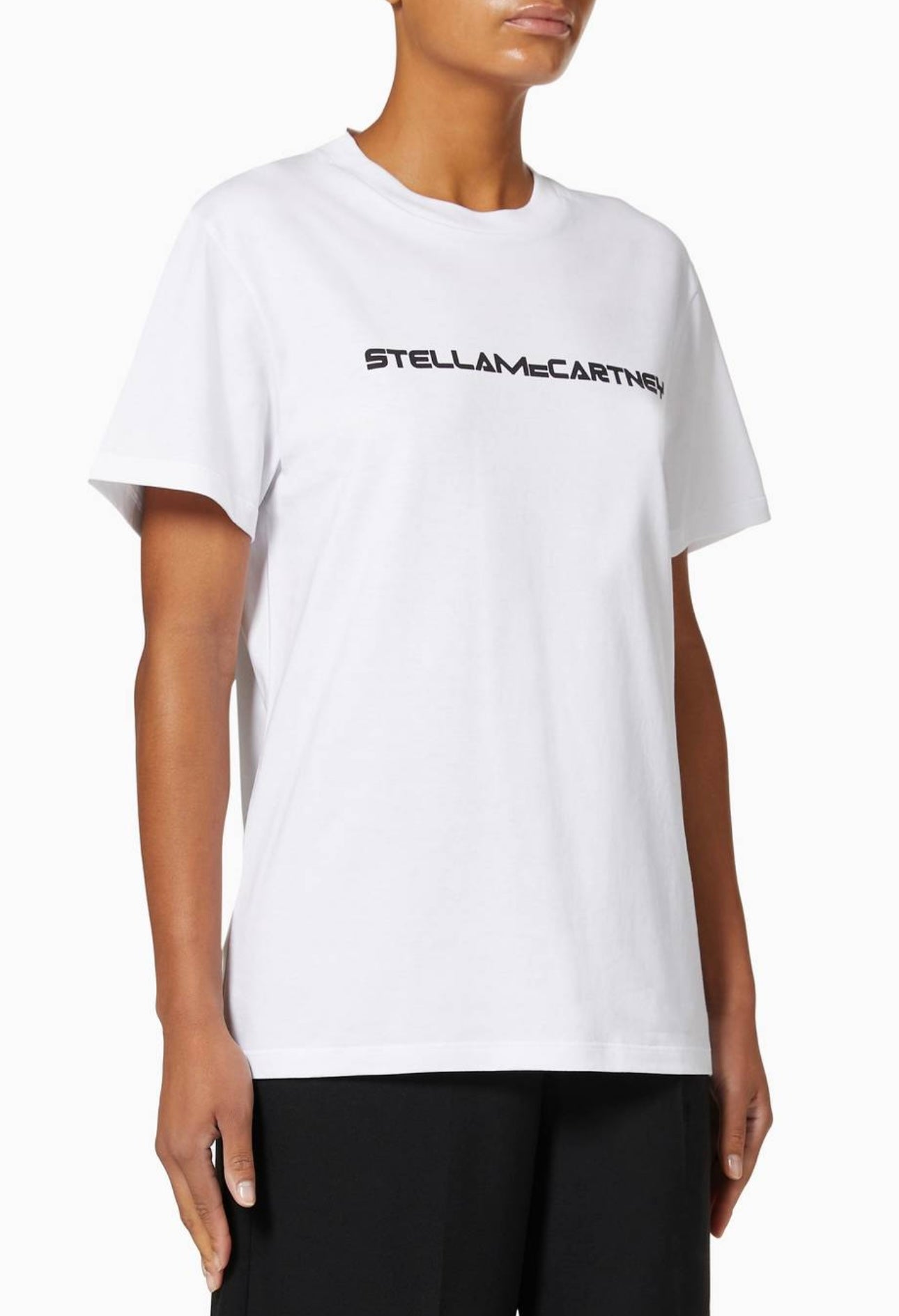 Stella McCartney
Iconic Logo-print T-shirt in Organic Cotton