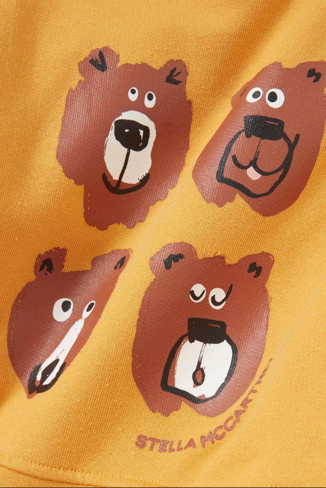 Stella McCartney
Bear Print Sweatshirt in Organic Cotton