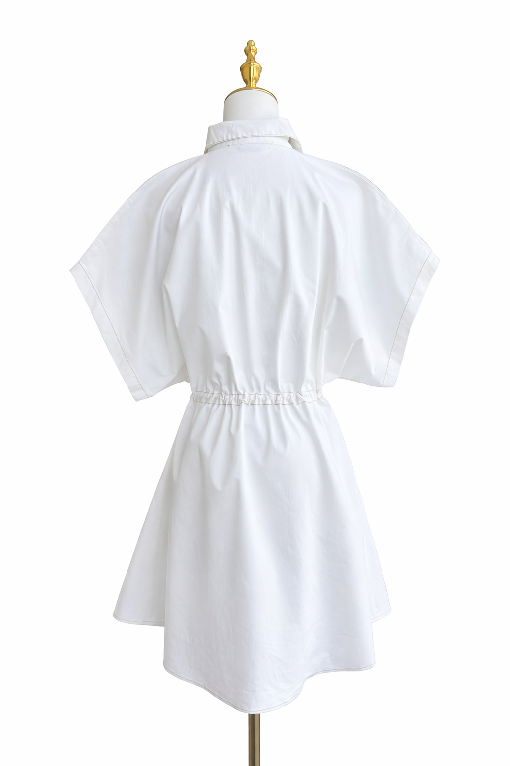 HÜBSCH Cotton Poplin Safari Dress