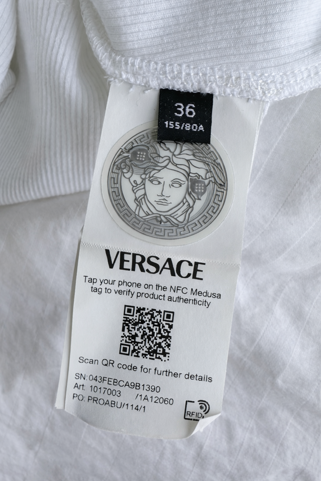 Versace Icon 90s Vintage Logo Ribbed Tank Top