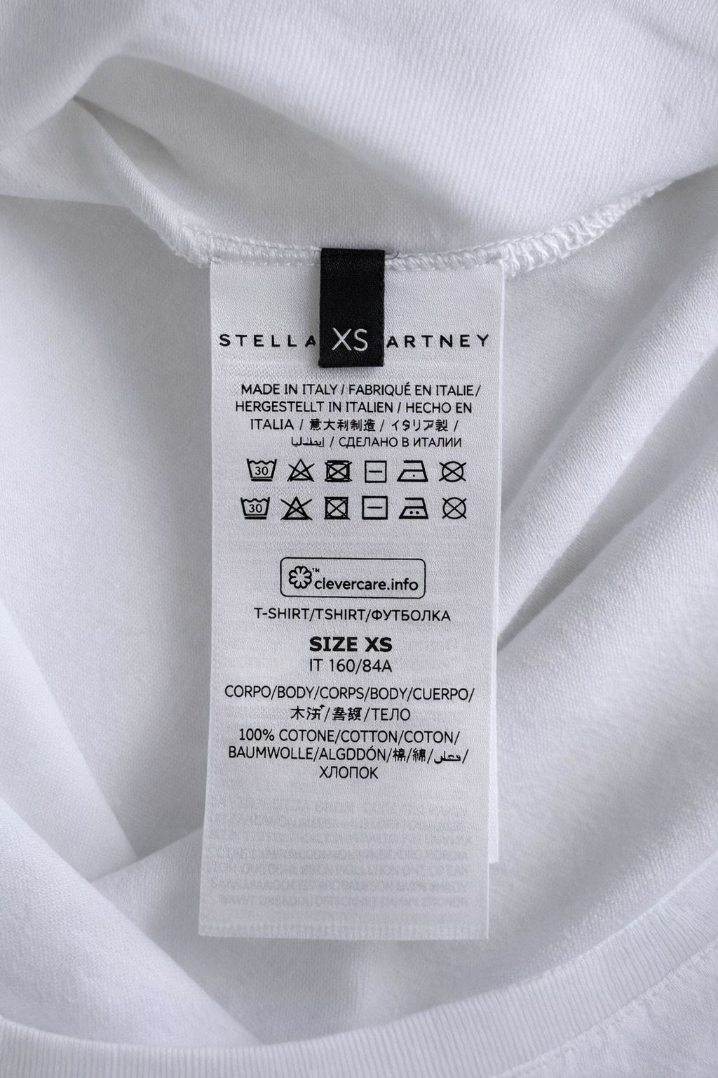 Stella McCartney
Iconic Logo-print T-shirt in Organic Cotton