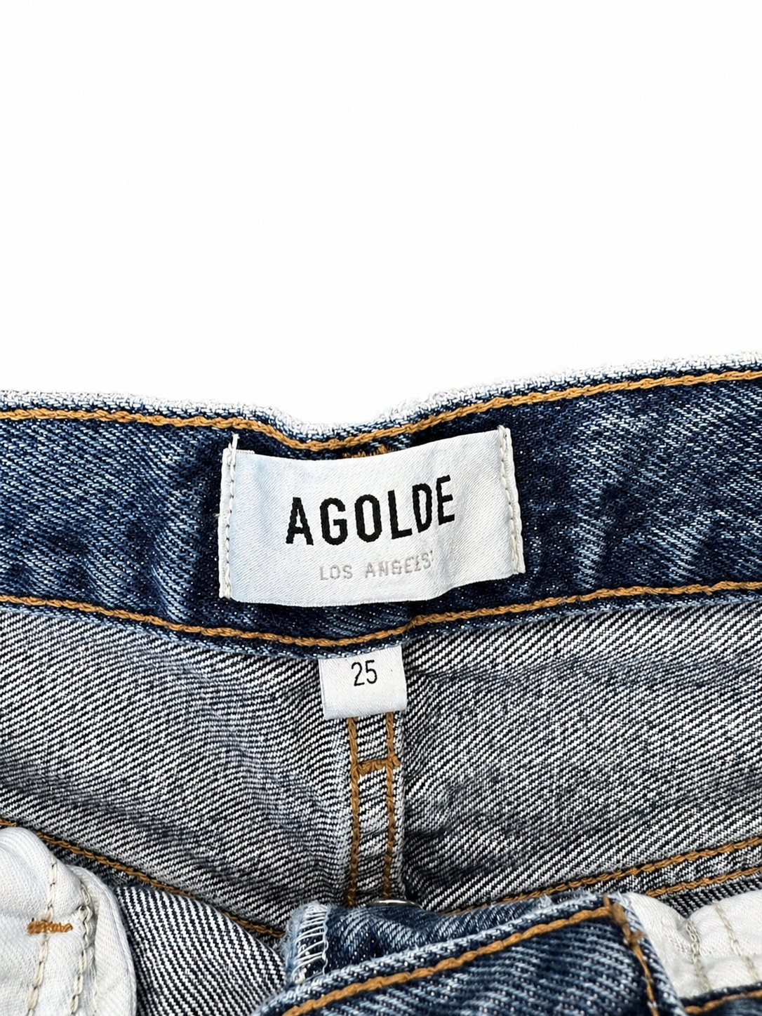 AGOLDE - DAME HIGH RISE WIDE LEG JEANS