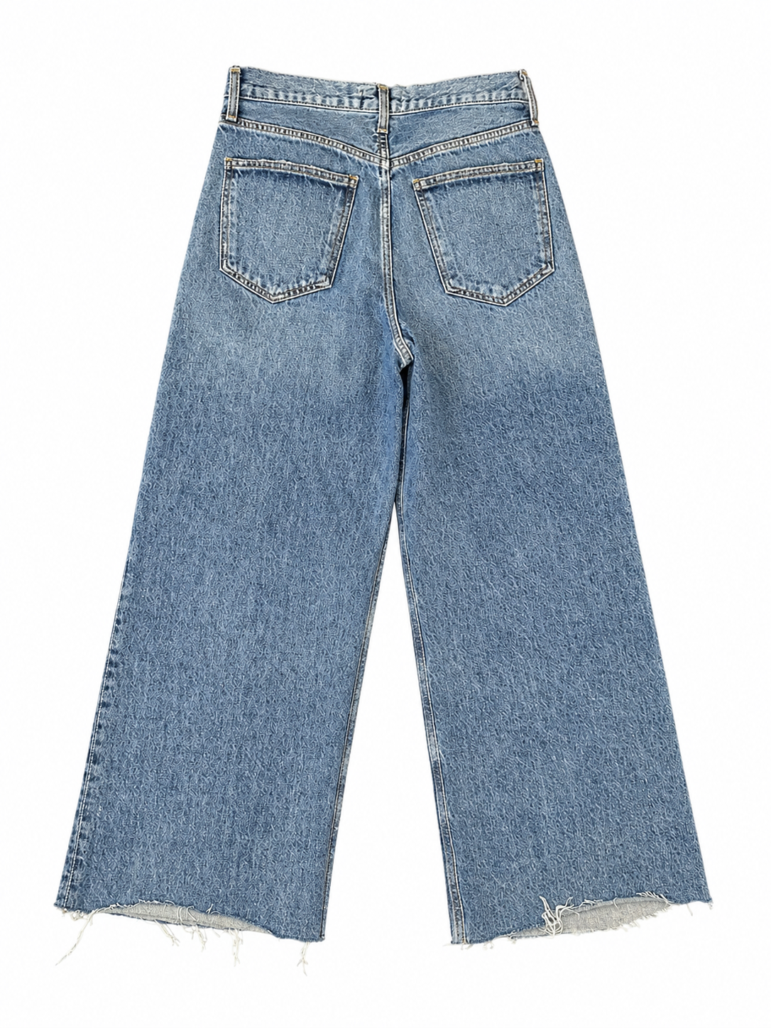 AGOLDE - DAME HIGH RISE WIDE LEG JEANS